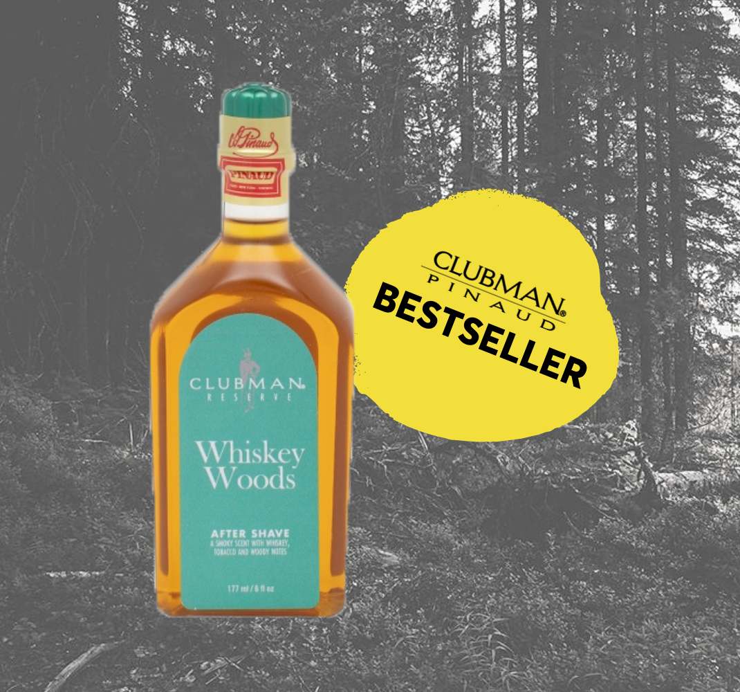 Clubman Pinaud After Shave Lotion Whiskey Woods