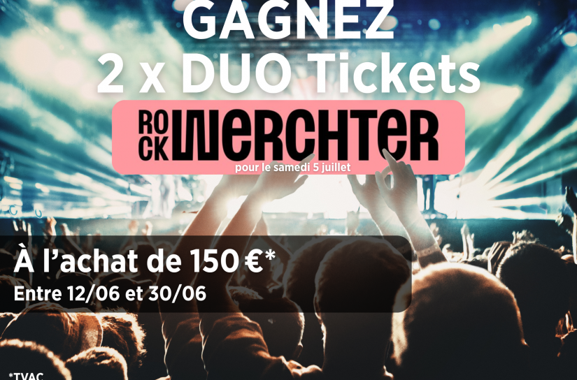 Hairco Werchter Duoticket