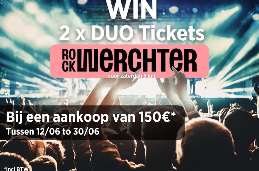 Hairco Rock Werchter Duoticket