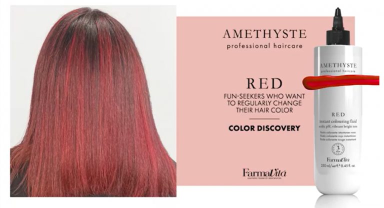 FARMAVITA Amethyste Instant Colouring Fluid Red 250ml