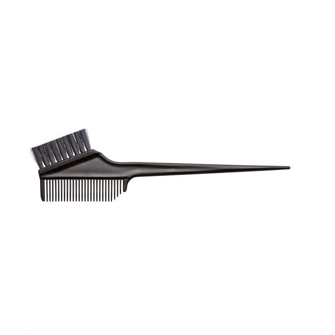 Tinting Brush With Comb Black