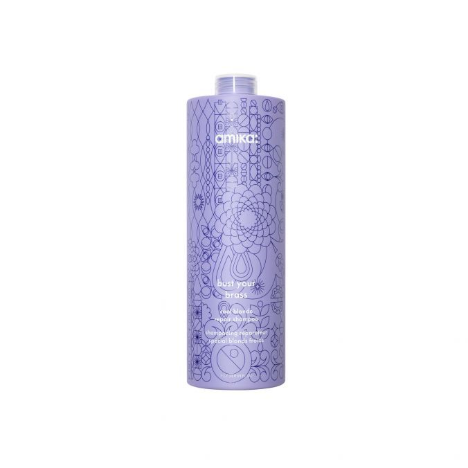 AMIKA Bust Your Brass Cool Blonde Repair Shampoo 1L