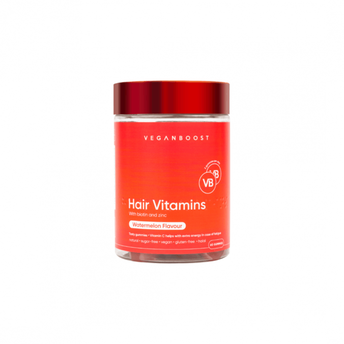 VEGANBOOST Hairvitamin Watermelon 60pcs