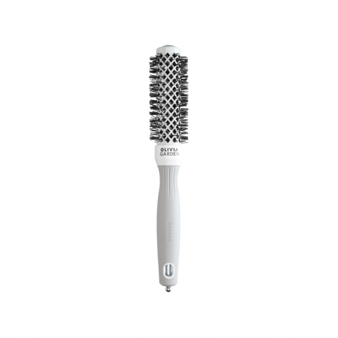 OLIVIA GARDEN Expert Blowout Shine Blanc&Gris 25mm