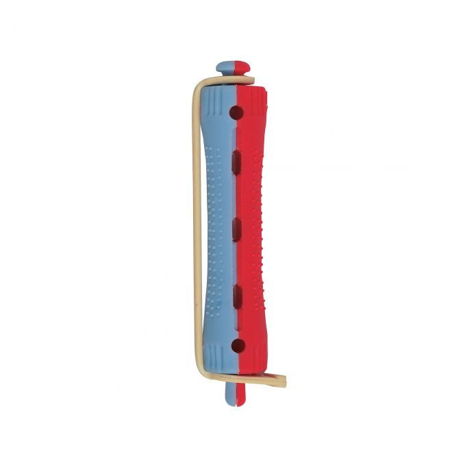 Permanentwikkels Kort Blauw/Rood 11mm 12pcs