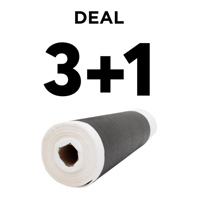 Plasty 50x70cm Noir 3+1 Deal