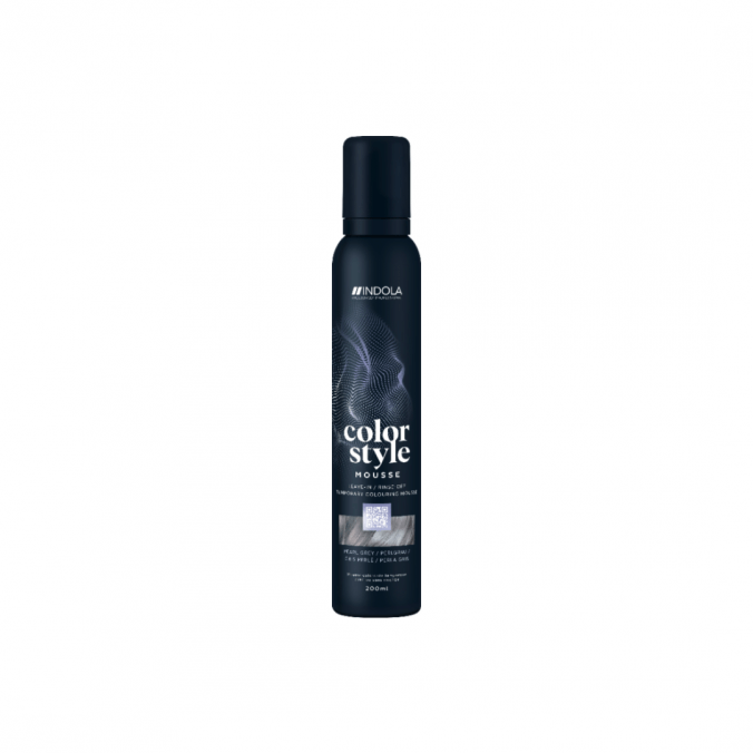 INDOLA Color Style Mousse Pearl Grey 200ml