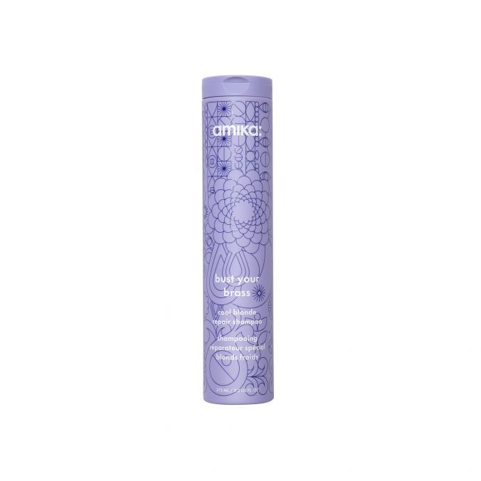 AMIKA Bust Your Brass Cool Blonde Repair Shampoo 275ml