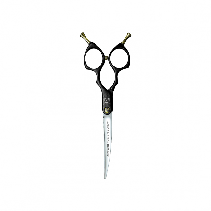 ARTERO Scissors Fusion Curvy Black 6"