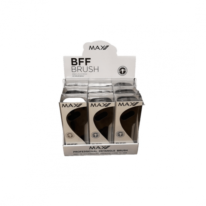 MAX PRO BFF Brush Zwart Display 9pcs