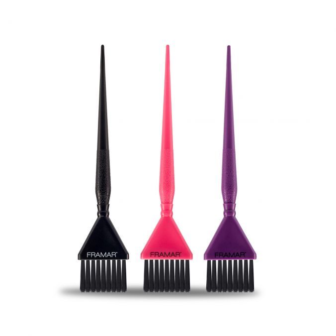 FRAMAR Pinceau De Coloration Triple Threat 3pcs
