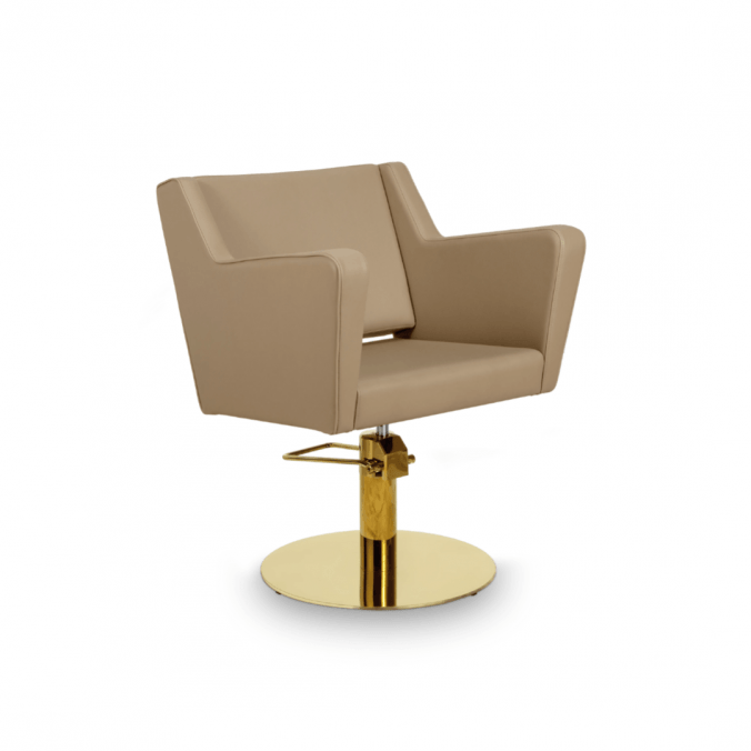 MIRPLAY Kappersstoel Anouk BE Ronde voet - Goud