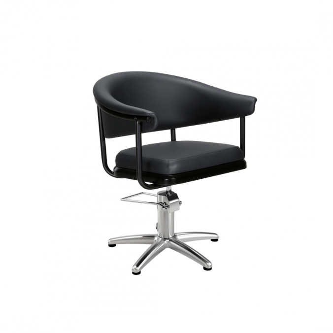 MIRPLAY Kappersstoel Lyra B Stervoet - Zilver