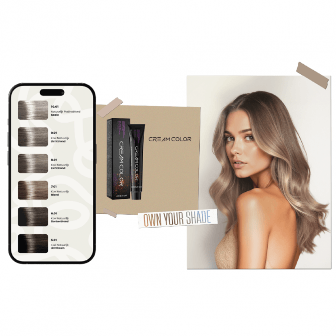 KOSTER Cream Color Kleurkaart Own Your Shade