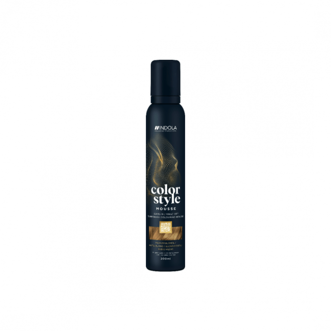 INDOLA Color Style Mousse Medium Blonde 200ml