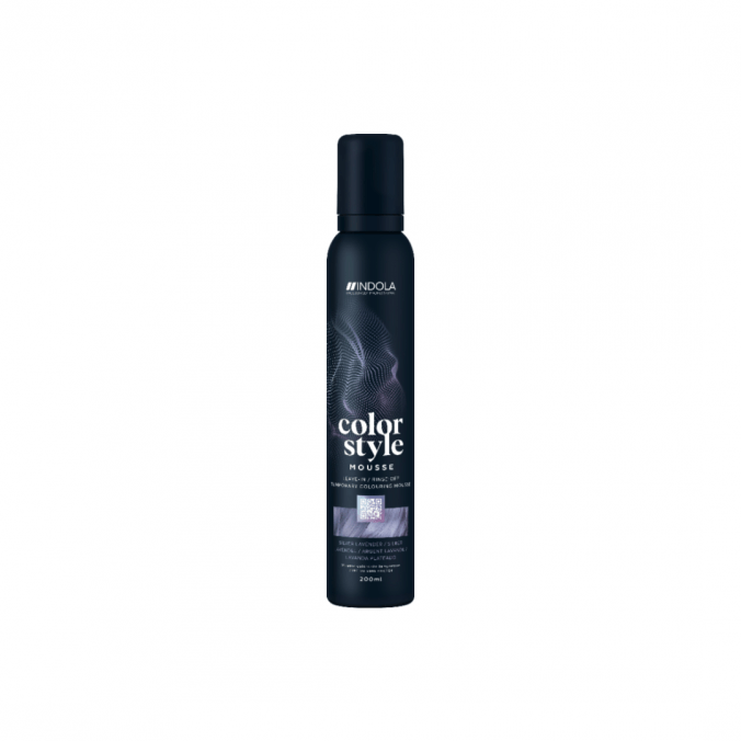 INDOLA Color Style Mousse Silver Lavender 200ml