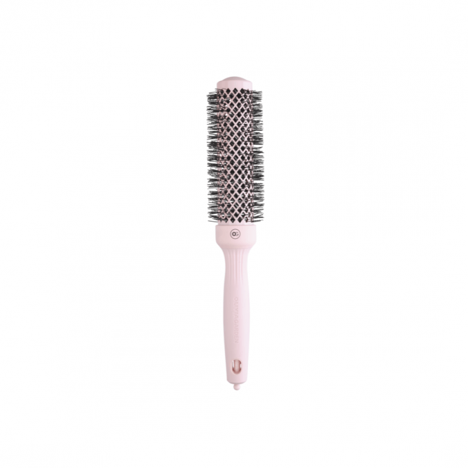 OLIVIA GARDEN Expert Blowout Speed Wavy Bristles Pastel Pink 35mm