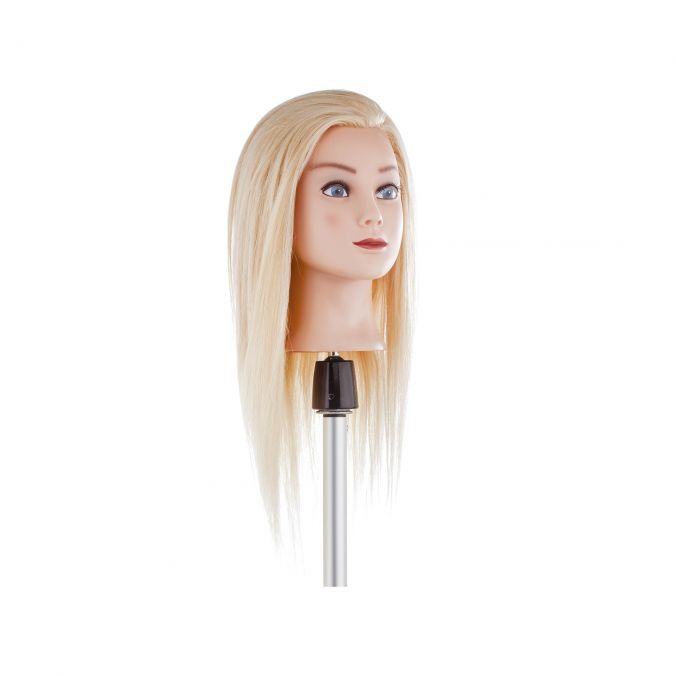 Tête Malléable Aurora 100% Cheveux Naturels 50cm