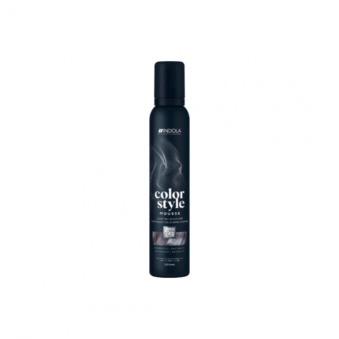 INDOLA Color Style Mousse Anthrazite 200ml