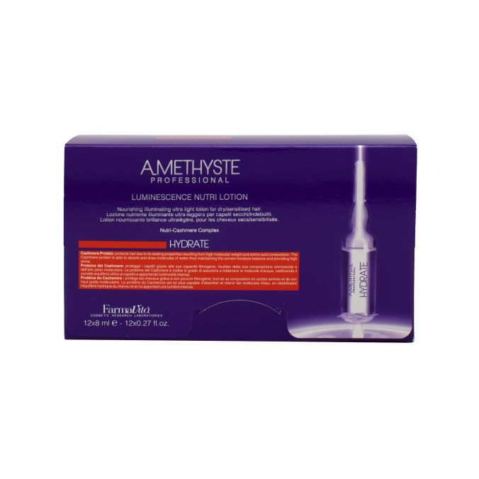 FARMAVITA Amethyste Hydrate Luminescence Nutri Lotion 12x8ml