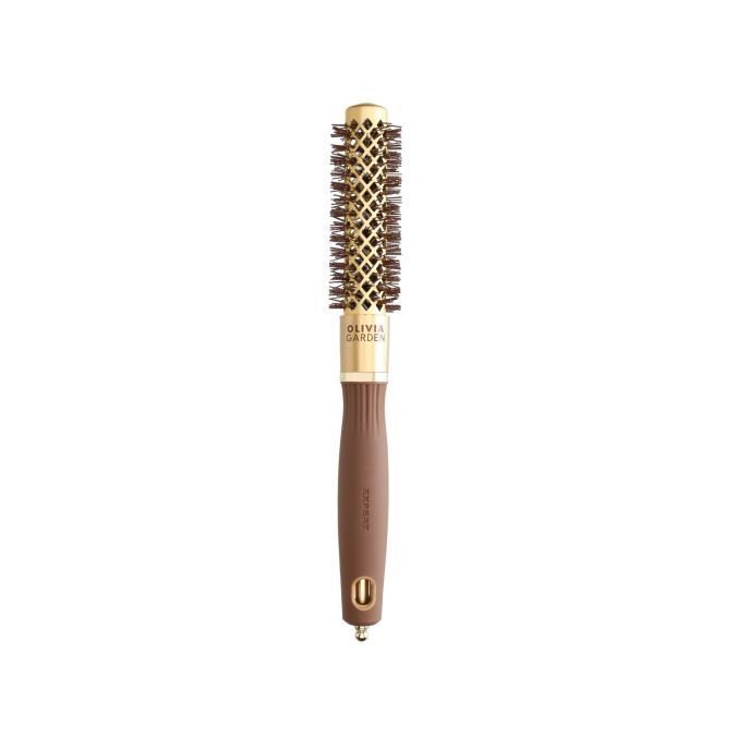 OLIVIA GARDEN Expert Blowout Shine Wavy Goud&Bruin 20mm