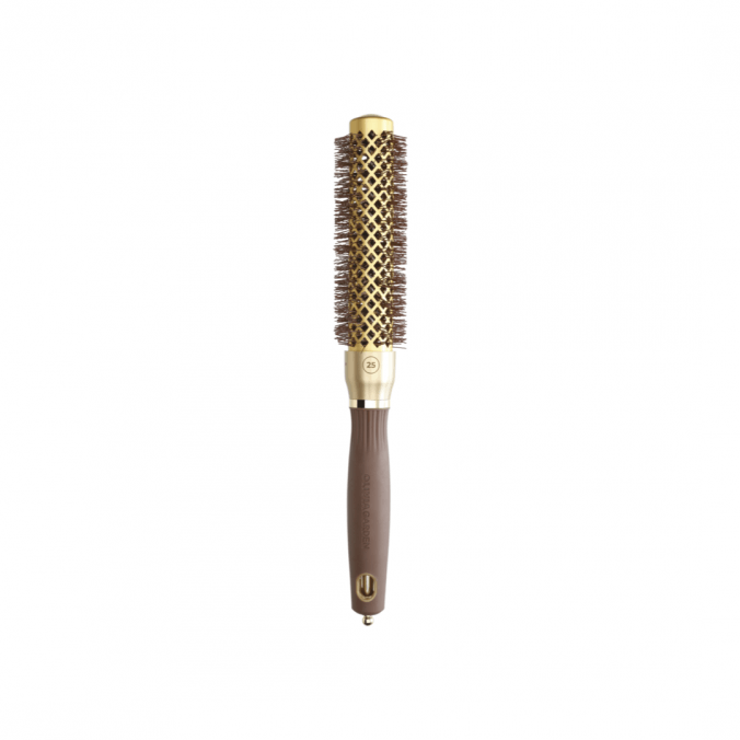 OLIVIA GARDEN Expert Blowout Speed Wavy Bristles Goud&Bruin 25