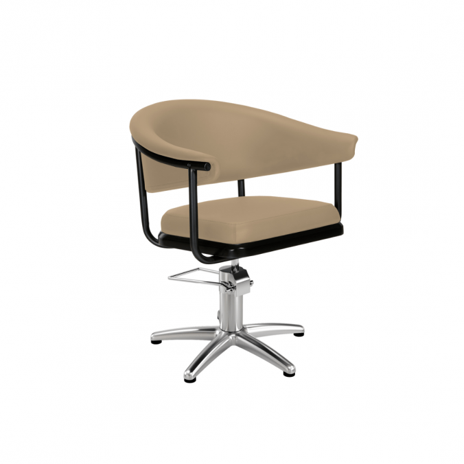 MIRPLAY Kappersstoel Lyra BE Stervoet - Zilver