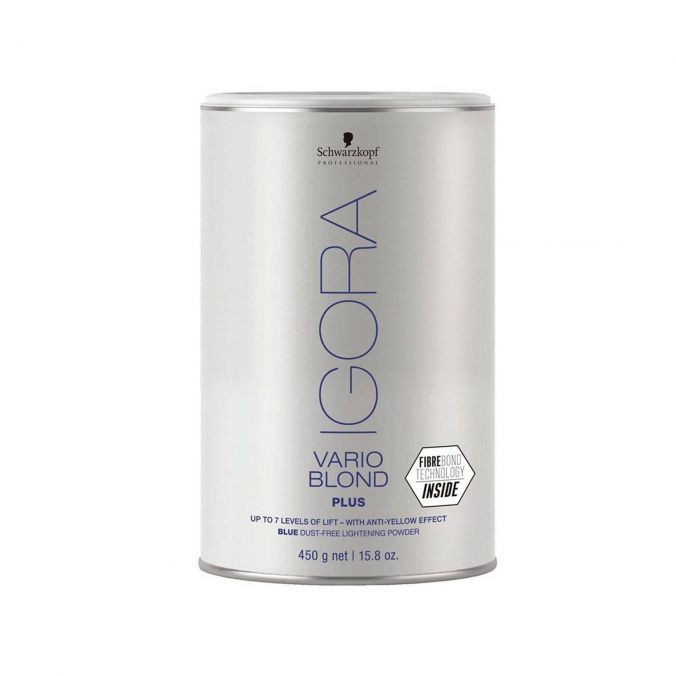 SCHWARZKOPF Igora Vario Blond Poudre Décoloration Bleue 450g