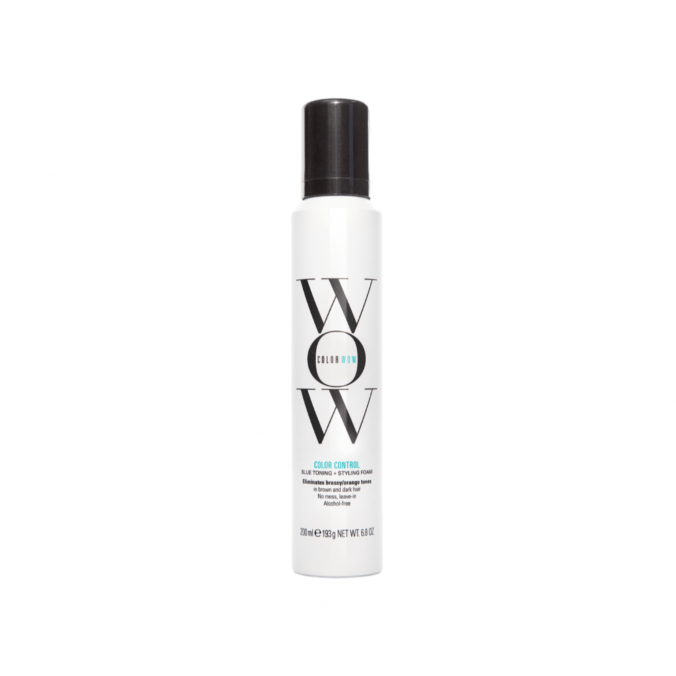 COLOR WOW Color Control Blue Toning & Styling Foam 200ml