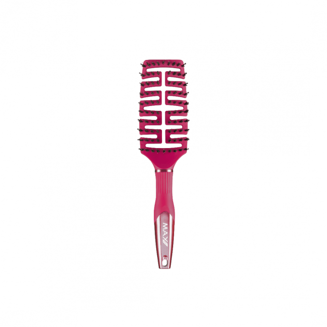 MAX PRO Detangler Brush - Burgundy Beauty