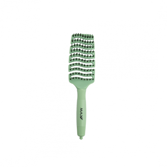 MAX PRO Detangler Brush - Minty Glow