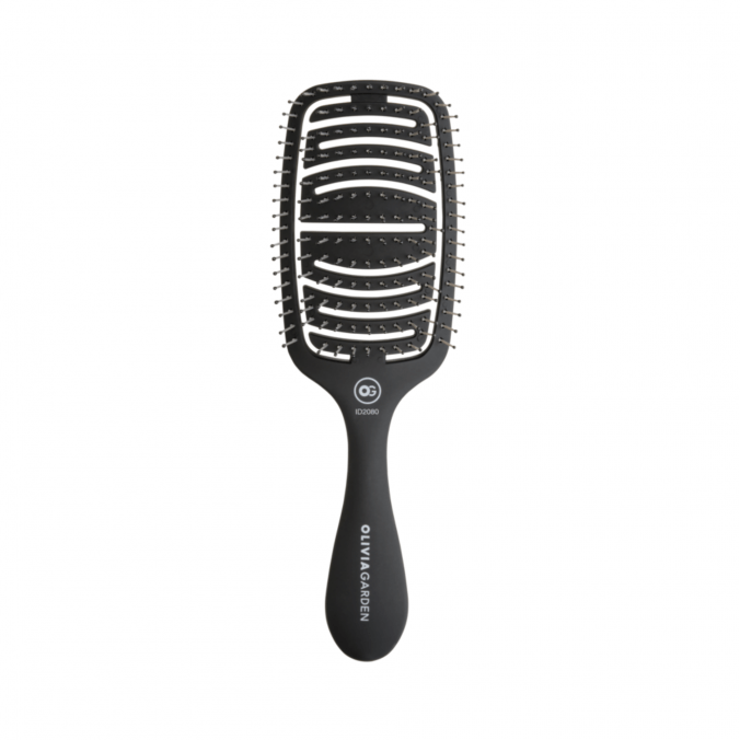 OLIVIA GARDEN Essential Care Flex Dik Hair Mat Zwart