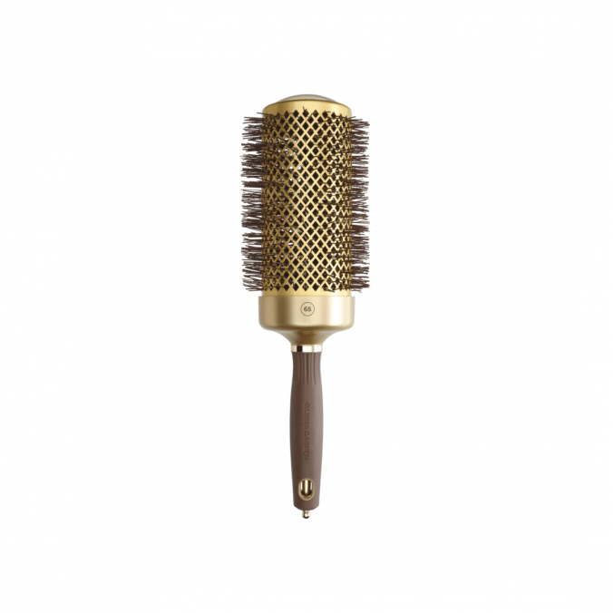 OLIVIA GARDEN Expert Blowout Speed Wavy Bristles Goud&Bruin 65