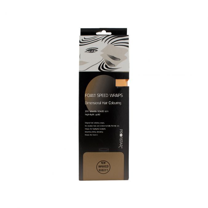 Profistar Isolerend Blondeerpapier 9,5x30cm Goud