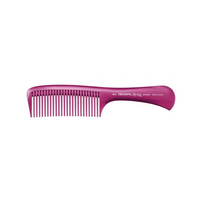 HERCULES Peigne Démêloir Avec Tige Lilas Métallique 33/5630