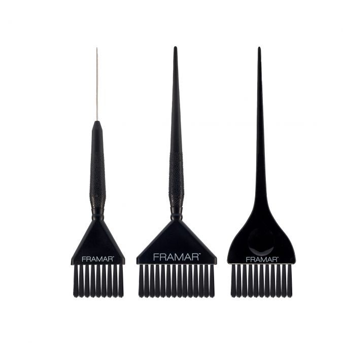 FRAMAR Pinceau De Coloration Family Pack 3pcs