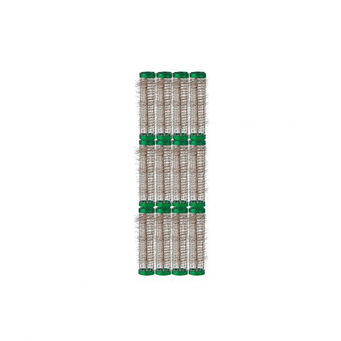 COMAIR Rouleaux Mise En Plis Métal Vert 65x15mm