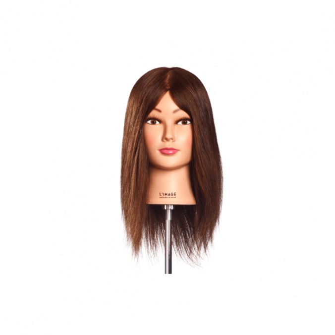 L'IMAGE Tête Malléable Martina Dark Blonde 30cm