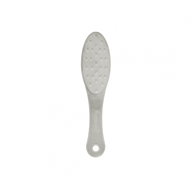 FOOTLOGIX Double-Sided Stainless Steel Fil -Coar-Fine Metal