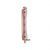 Permanentwikkels Kort Wit/Roze 7mm 12pcs