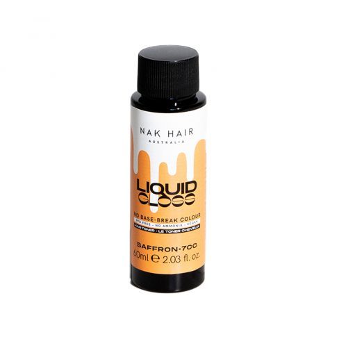 NAK HAIR Liquid Gloss 60ml Saffron 7CC