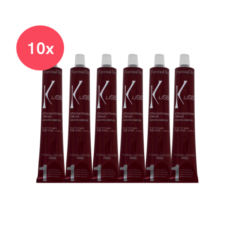 PROMO Deal: 10 stuks FARMAVITA K.Liss Straightening Cream 100ml