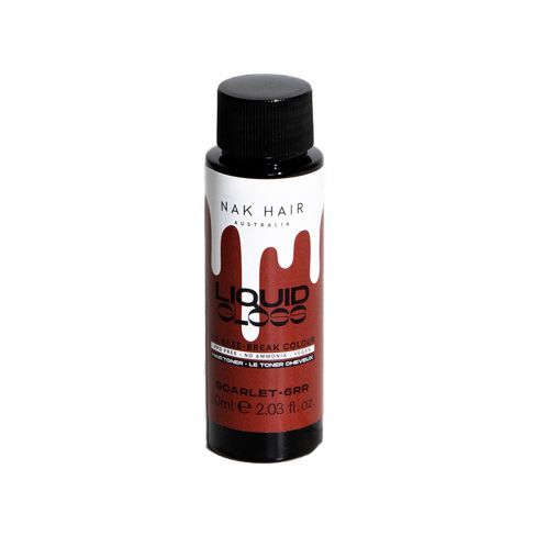 NAK HAIR Liquid Gloss 60ml Scarlet 6RR
