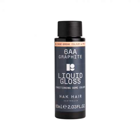 NAK HAIR Liquid Gloss 60ml Graphite 6AA