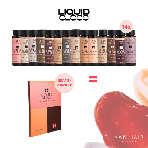 NAK HAIR Liquid Gloss Intro Deal
