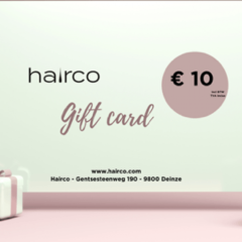 Hairco Cadeaubon €10