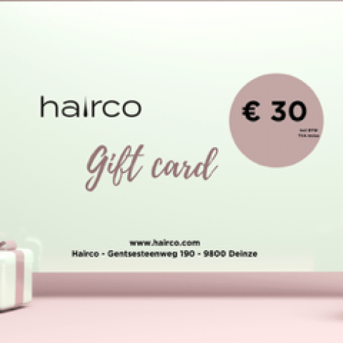 Hairco Cadeaubon €30