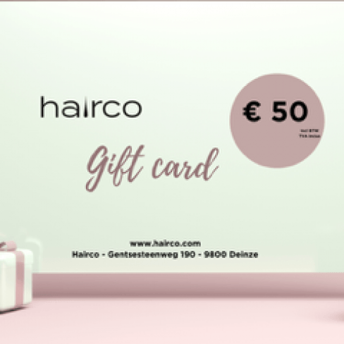 Hairco Cadeaubon €50