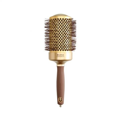 OLIVIA GARDEN Expert Blowout Shine Wavy Goud&Bruin 65mm