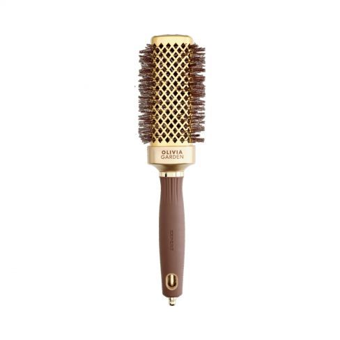 OLIVIA GARDEN Expert Blowout Straight Wavy Goud&Bruin 40mm